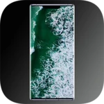 amazing sea wave on live wall android application logo